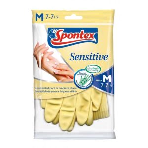 Spontex Guantes Sensitive T-7 Mediana