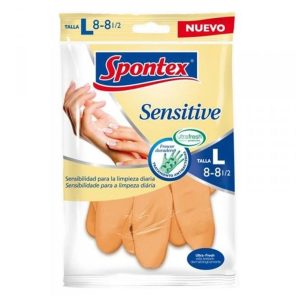 Spontex Guantes Sensitive T-8 Grande