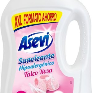 Suavizante Asevi Talco Rosa 2875 ml 125 lavados