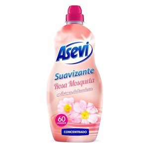 Suavizante rosa mosqueta ASEVI 60 lavados 1,5L