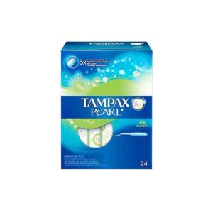 Tampón Tampax Pearl Super 24 Unidades