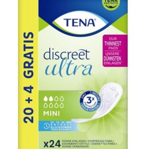TENA lady mini 20+4 – Compresas Finas