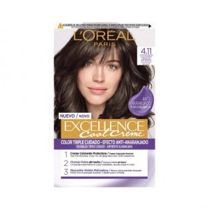 Teinture Cheveux Excellence 4’11 Cool Châtain Cendre Intense