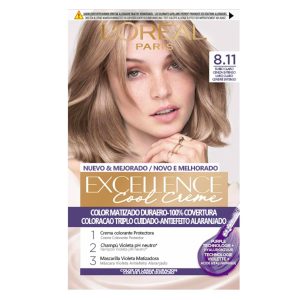Teinture Cheveux Excellence 8’11 Cool Blond Clair Cendré