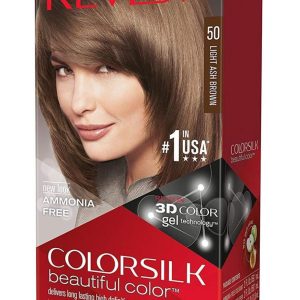 Tintura Cabelo Revlon Colorsilk 50 Castanho Claro Cinza
