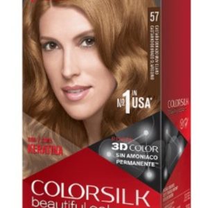 Tintura para Cabelo Revlon Colorsilk 57 Castanho Dourado Muito Claro