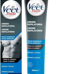 Veet Men gel Crema depilatoria piel sensible 200 ml