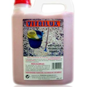 Vitrilux Abrillantador suelos vitrificados rosa 2 litros